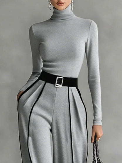 Celia | Conjunto Palazzo con Ribete en Contraste