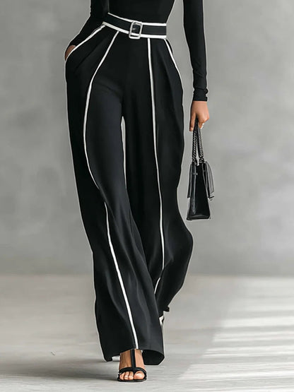 Celia | Conjunto Palazzo con Ribete en Contraste