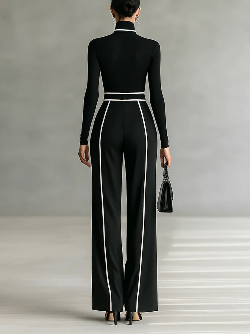 Celia | Conjunto Palazzo con Ribete en Contraste