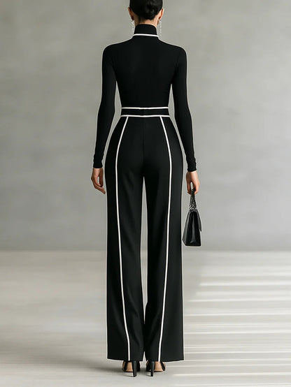 Celia | Conjunto Palazzo con Ribete en Contraste