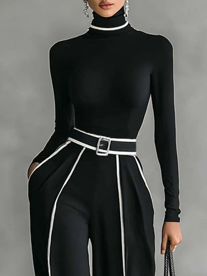 Celia | Conjunto Palazzo con Ribete en Contraste