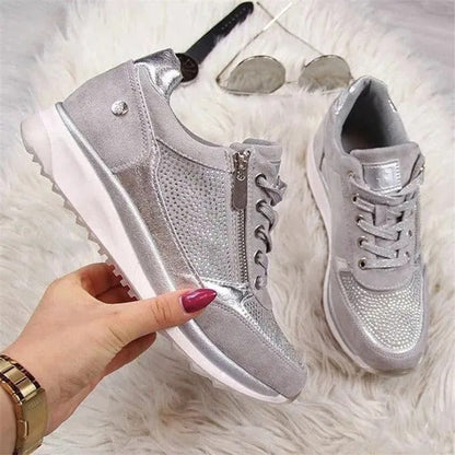 Martina | Zapatillas de Confort con Cremallera