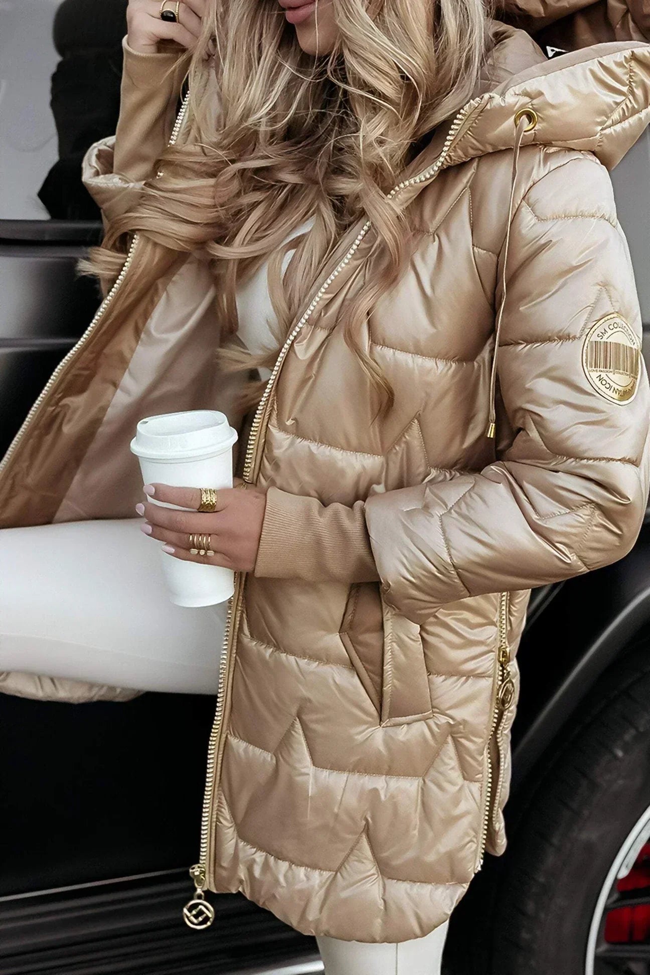 Lia | Chaqueta Acolchada con Capucha