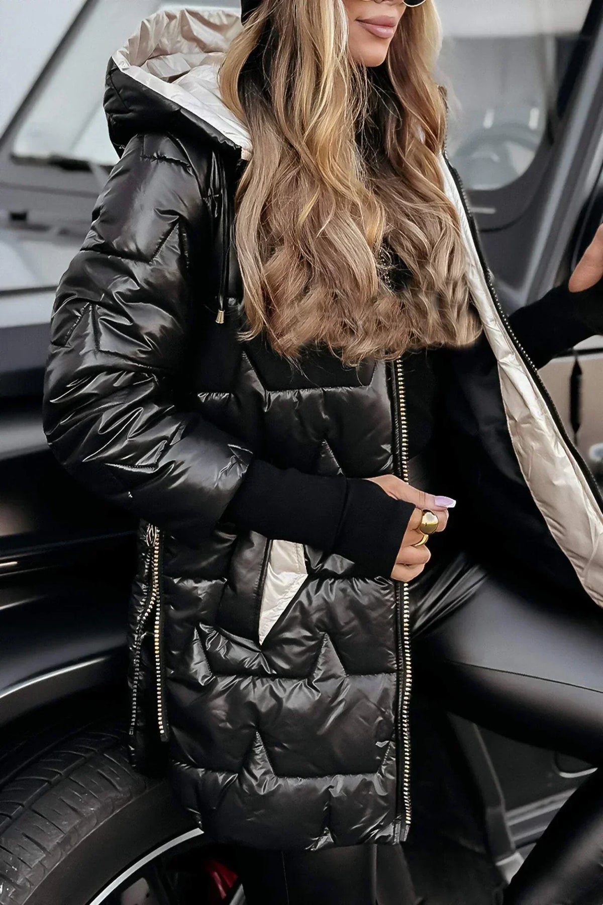 Lia | Chaqueta Acolchada con Capucha