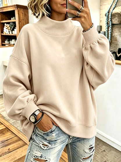 Candela | Sudadera Oversize de Cuello Alto