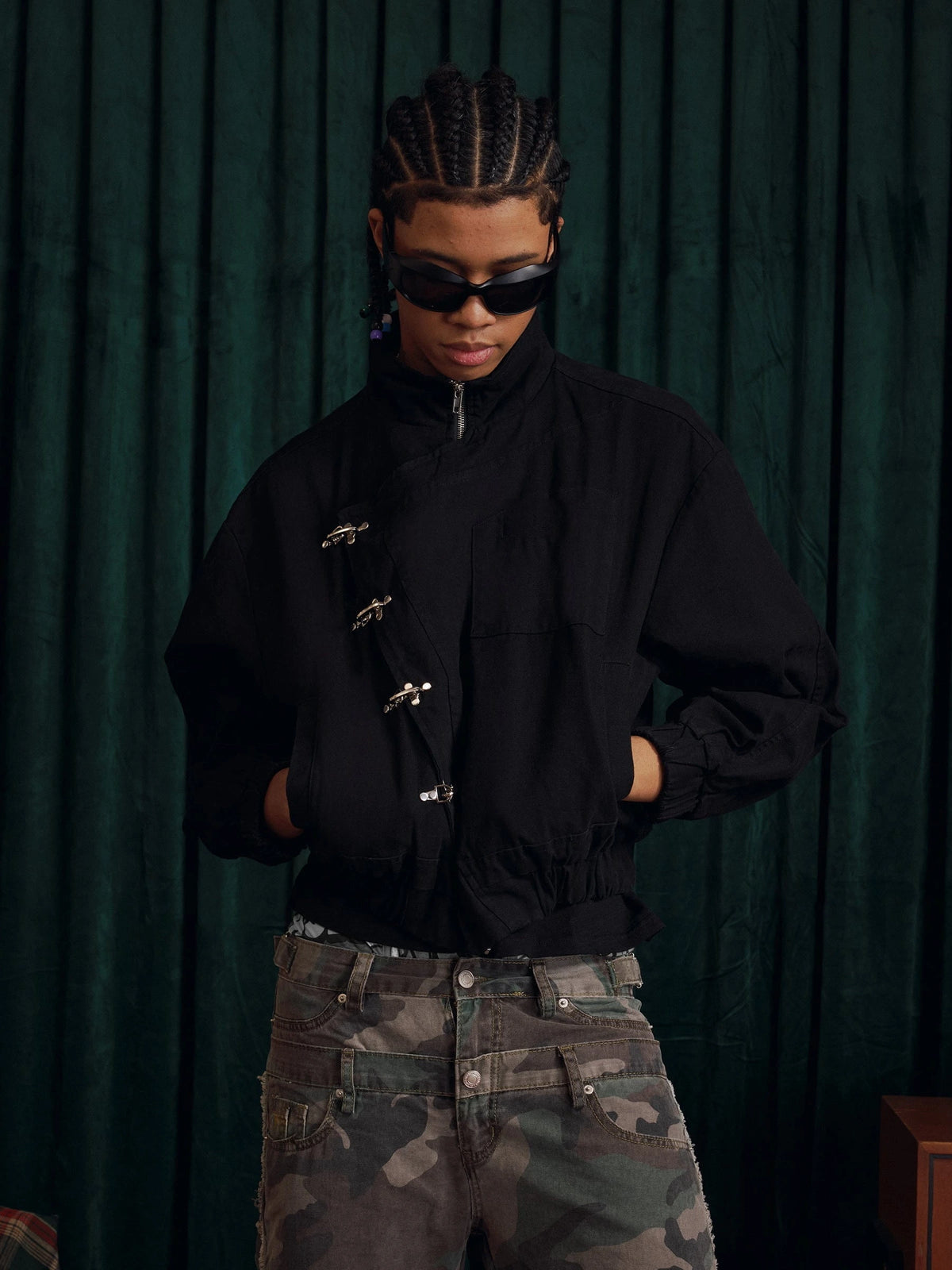 Río | Chaqueta Boxy Unisex de Algodón