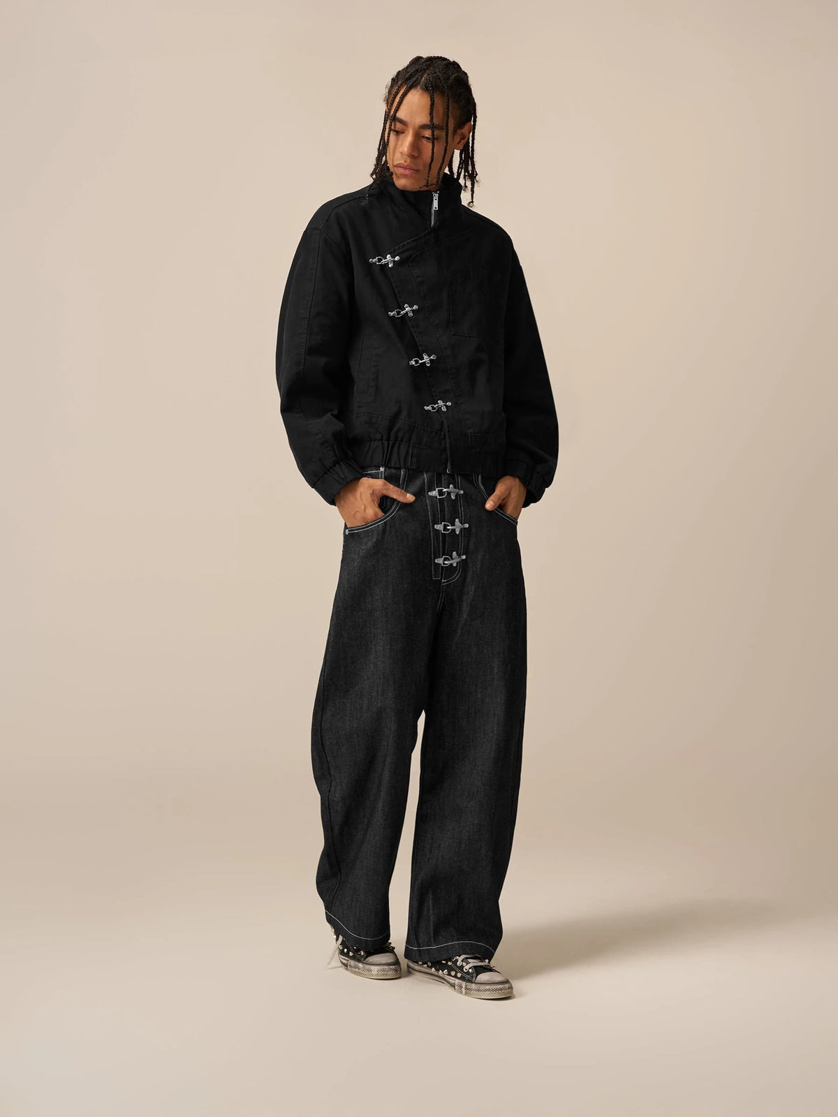 Río | Chaqueta Boxy Unisex de Algodón